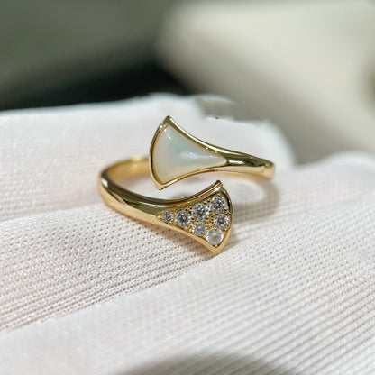 [✨ROSE💎]DREAM RING PINK GOLD DIAMOND