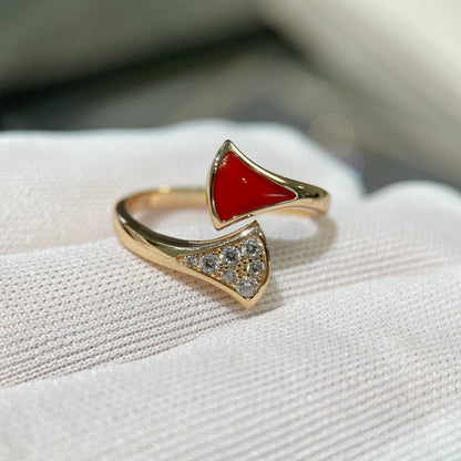 [✨ROSE💎]DREAM RING PINK GOLD DIAMOND
