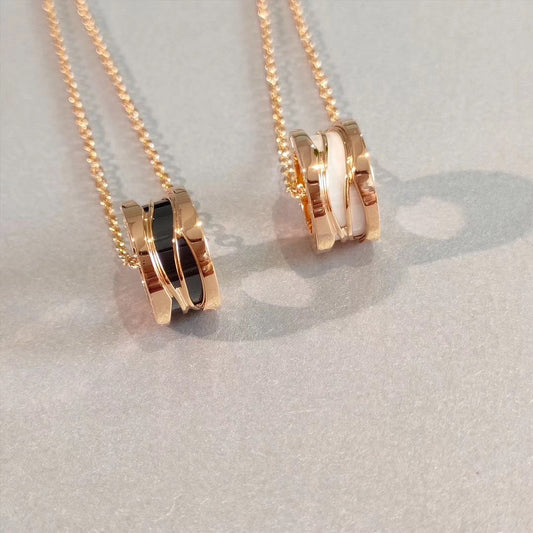 [✨ROSE💎]ZERO 1 NECKLACE PINK GOLD