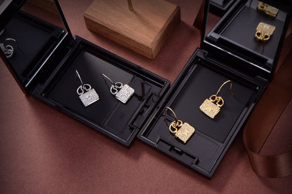 [✨ROSE💎]KELLY DIAMOND EARRINGS