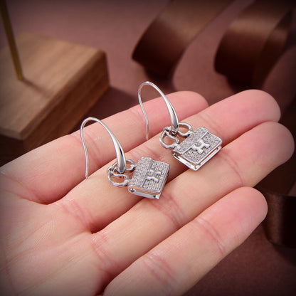 [✨ROSE💎]KELLY DIAMOND EARRINGS