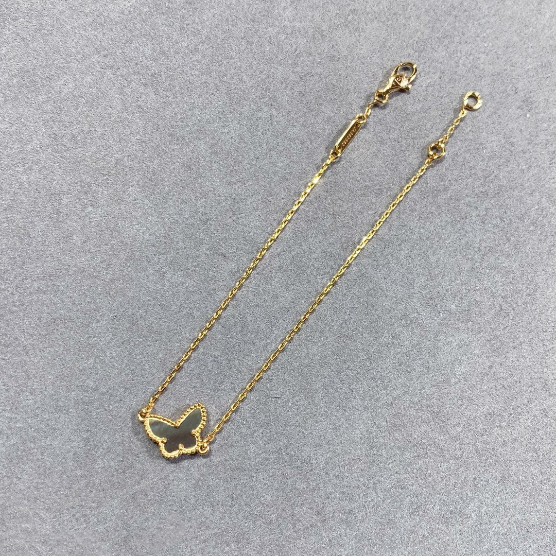 [✨ROSE💎]BUTTERFLY DARK MOP BUTTERFLY BRACELET