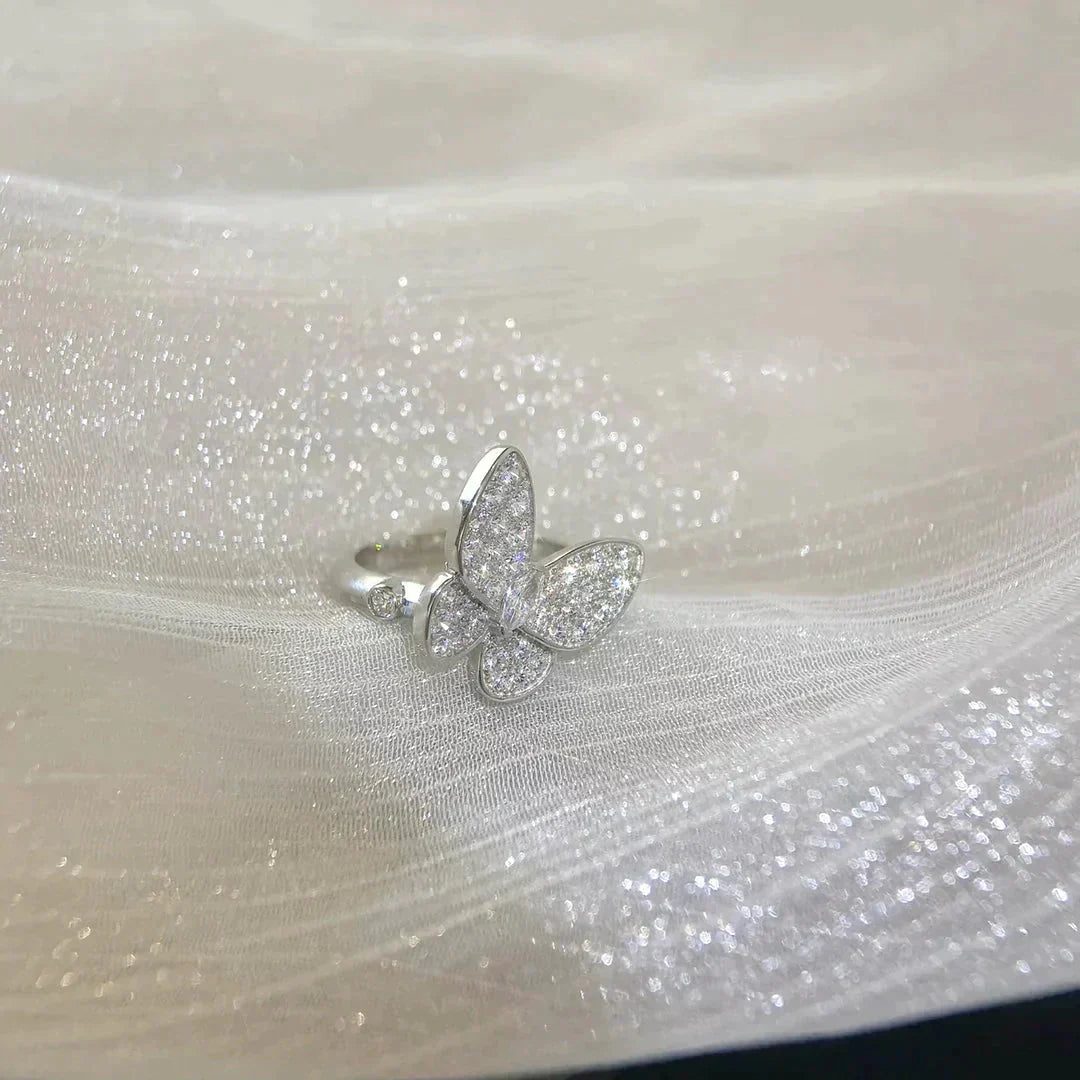 [✨ROSE💎]BUTTERFLY DIAMOND RING