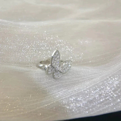 [✨ROSE💎]BUTTERFLY DIAMOND RING