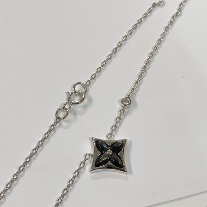 [✨ROSE💎]STAR BLACK MOP NECKLACE