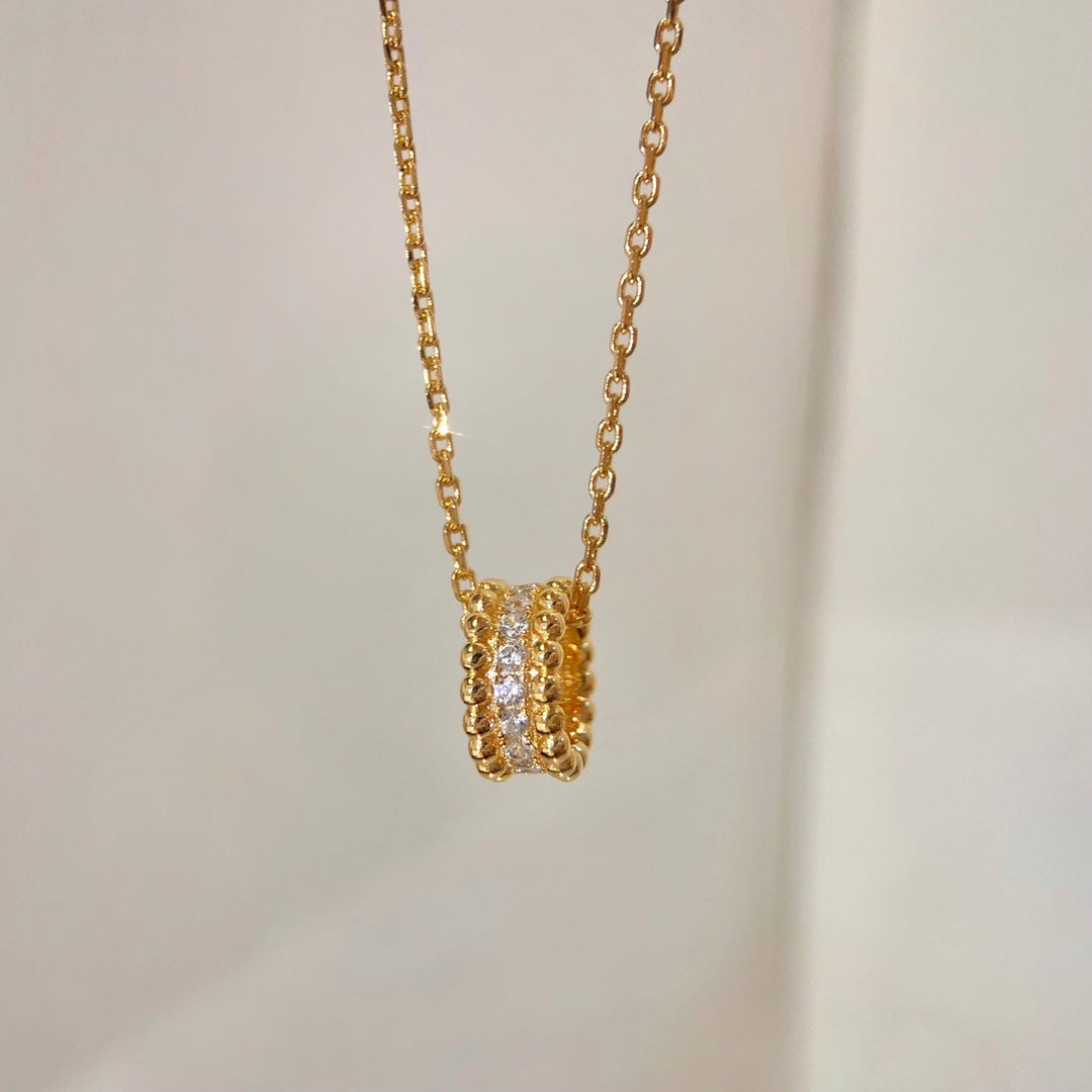 [✨ROSE💎]PERLEE DIAMOND NECKLACE