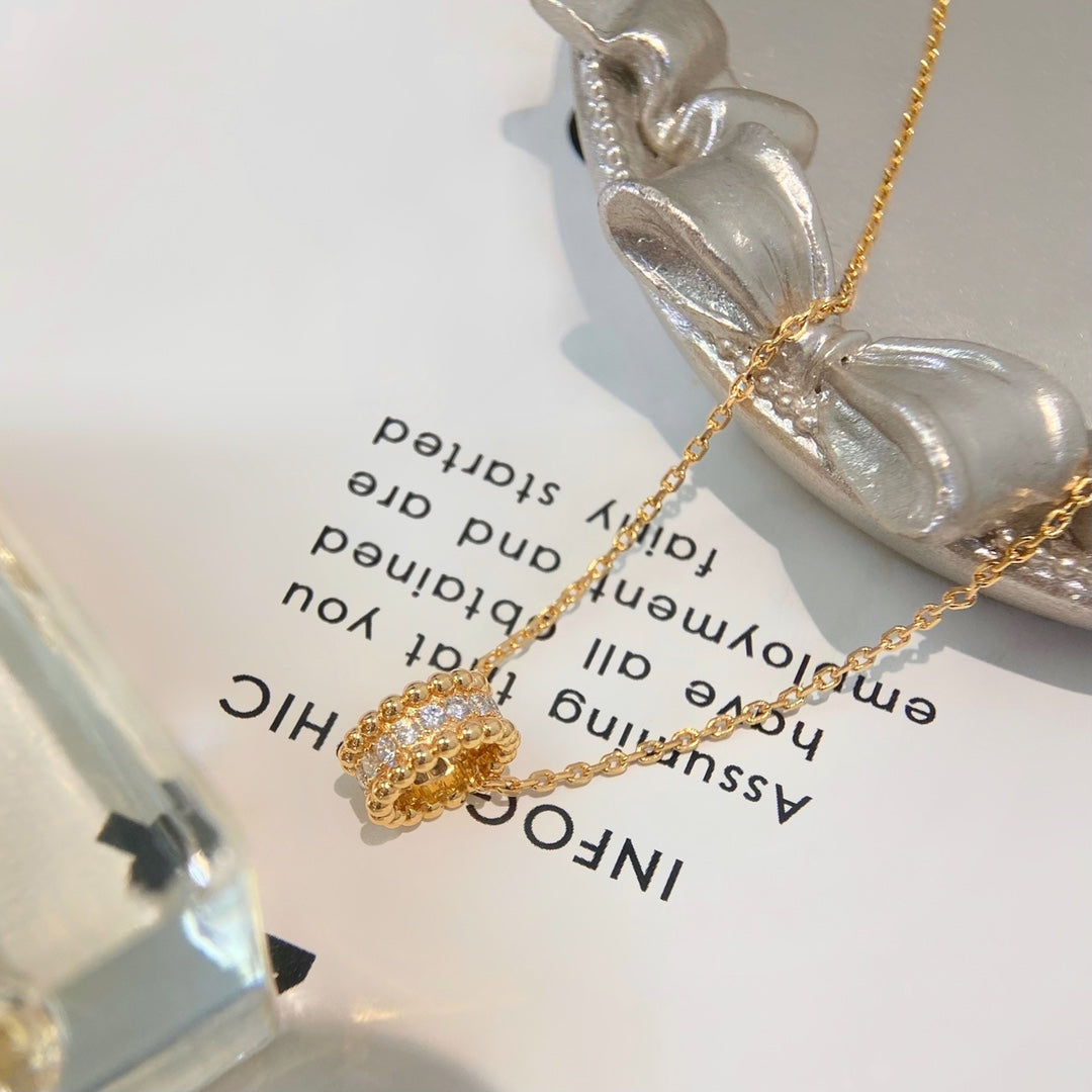 [✨ROSE💎]PERLEE DIAMOND NECKLACE