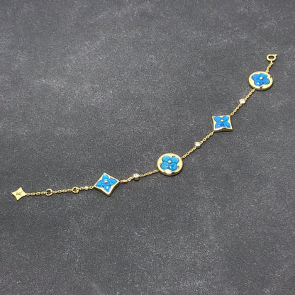 [✨ROSE💎]STAR AND SUN TURQUOISE 4 MOTIFS 3 DIAMONDS