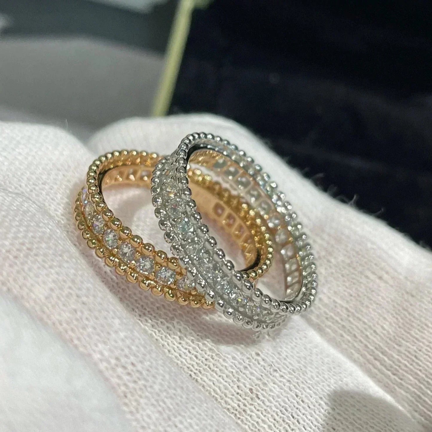 [✨ROSE💎]PERLEE DIAMOND ROSE GOLD RING
