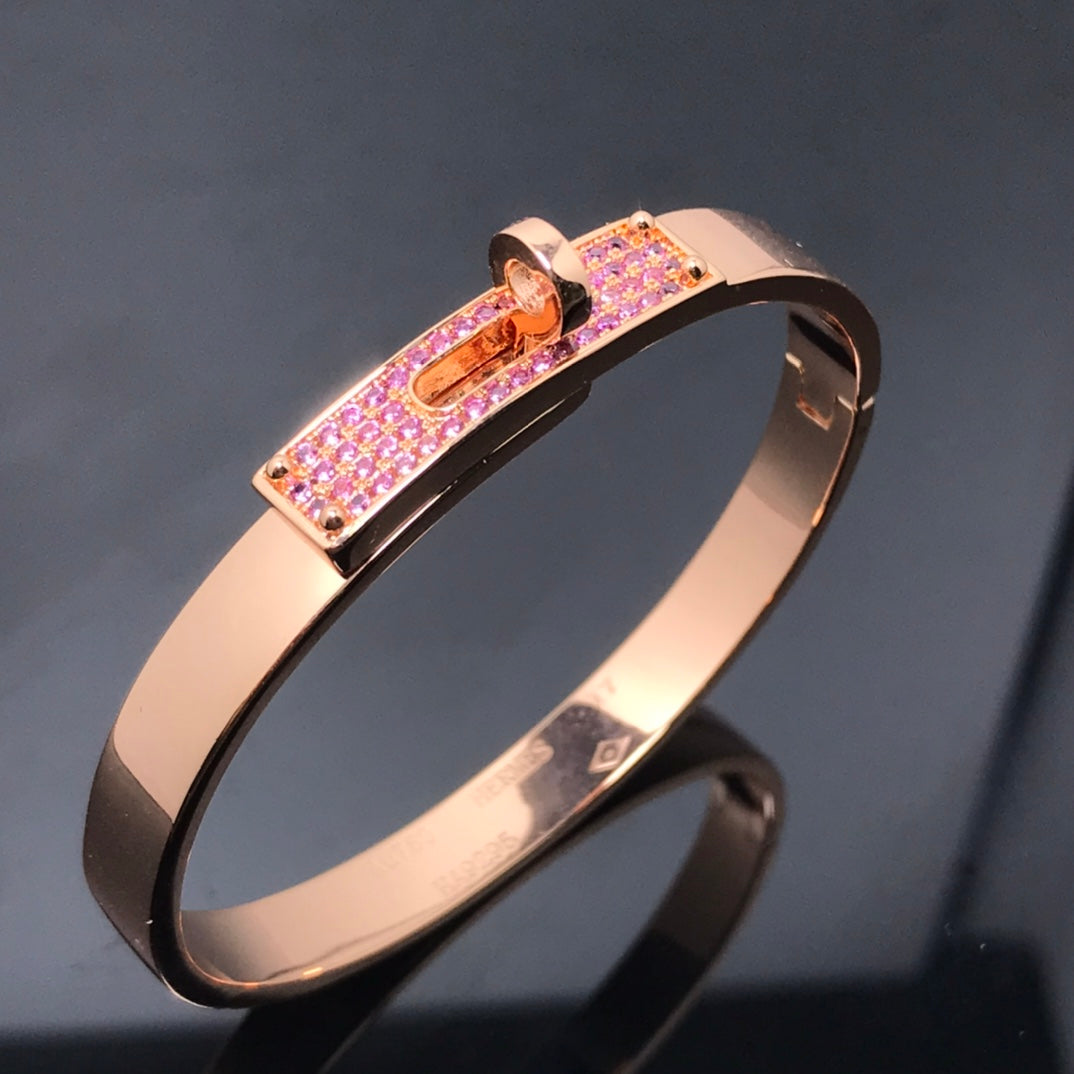 [✨ROSE💎]KELLY BRACELET PINK DIAMOND