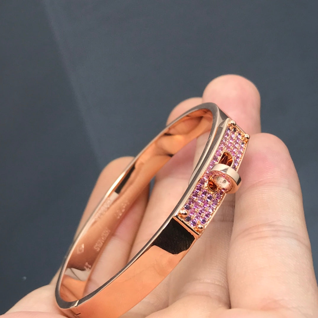 [✨ROSE💎]KELLY BRACELET PINK DIAMOND
