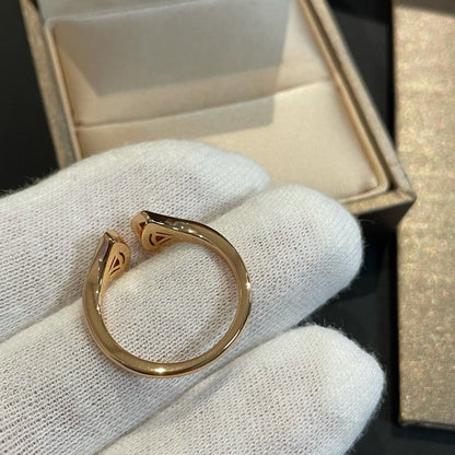 [✨ROSE💎]DREAM MOP DIAMOND OPEN RING