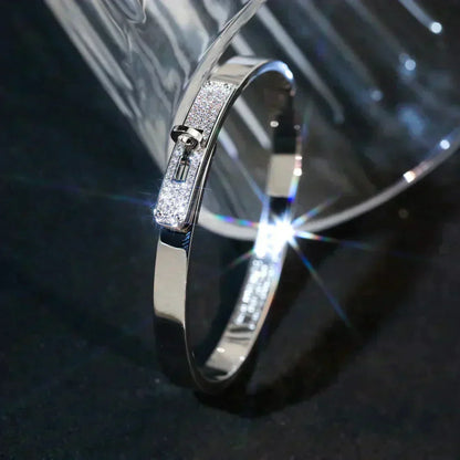 [✨ROSE💎]KELLY SILVER DIAMOND BRACELET