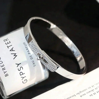 [✨ROSE💎]KELLY SILVER DIAMOND BRACELET