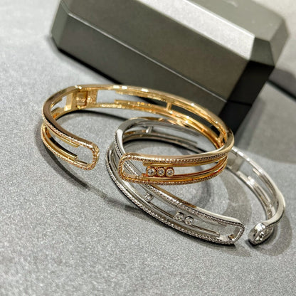 [✨ROSE💎]MOVE 10TH PAVED DIAMOND BRACELET