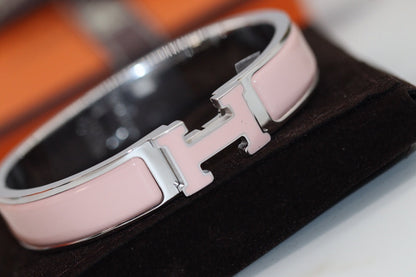 [✨ROSE💎]H BRACELET 12MM PINK