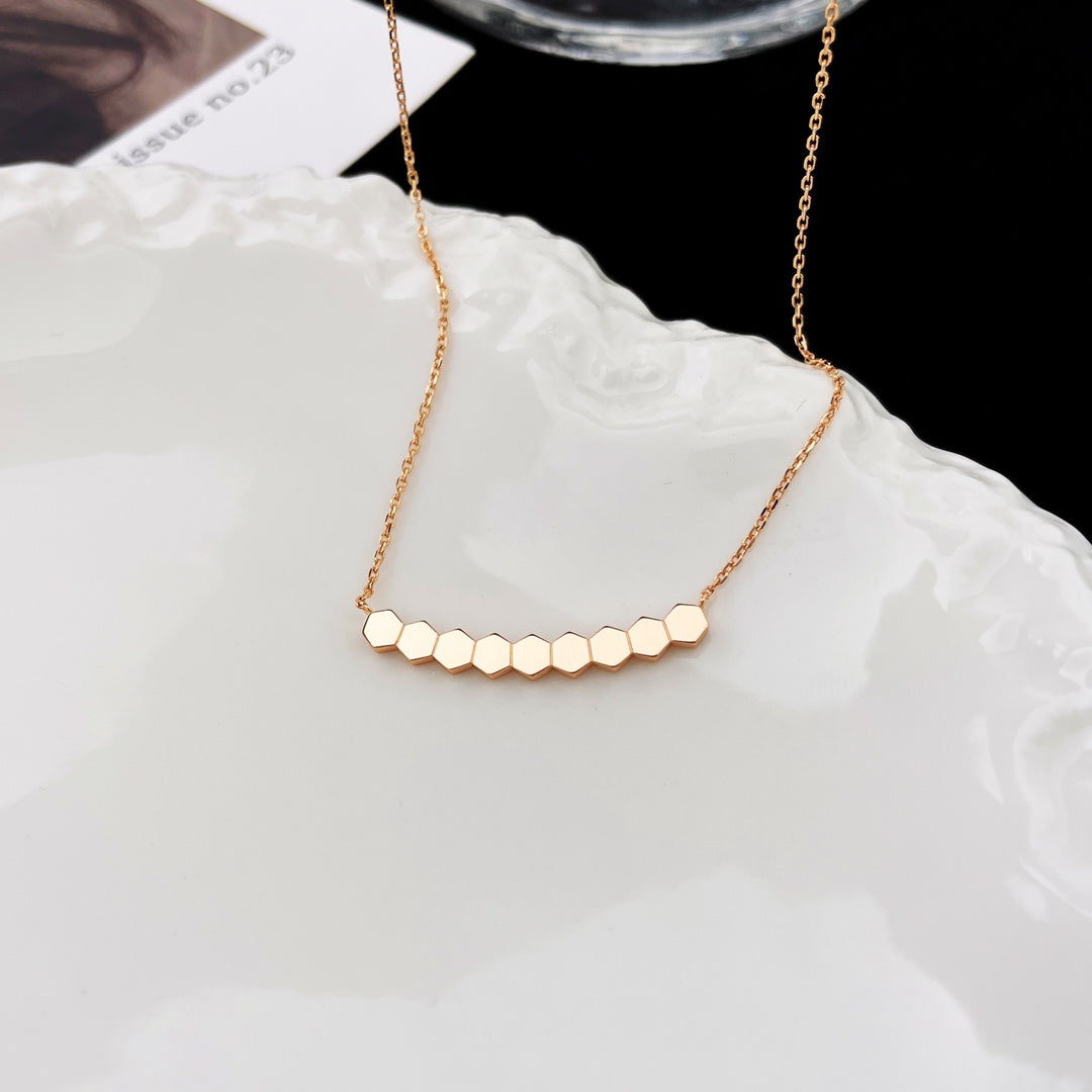 [✨ROSE💎]BEE MY LOVE DIAMOND NECKLACE