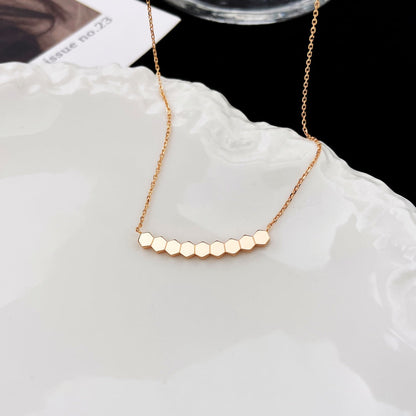 [✨ROSE💎]BEE MY LOVE DIAMOND NECKLACE