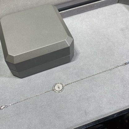 [✨ROSE💎]LUCKY MOVE DIAMOND PAVED BRACELET