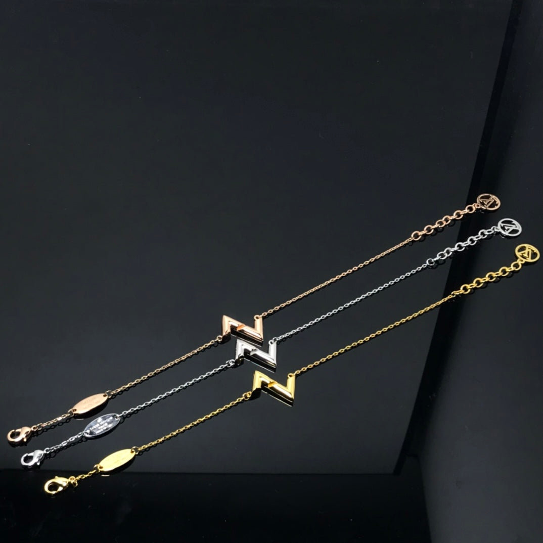 [✨ROSE💎]VOLT LV LOGO BRACELET
