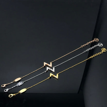 [✨ROSE💎]VOLT LV LOGO BRACELET