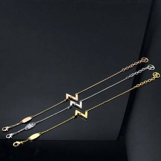 [✨ROSE💎]VOLT LV LOGO BRACELET