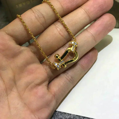 [✨ROSE💎]FORCE 10 DIAMOND NECKLACE