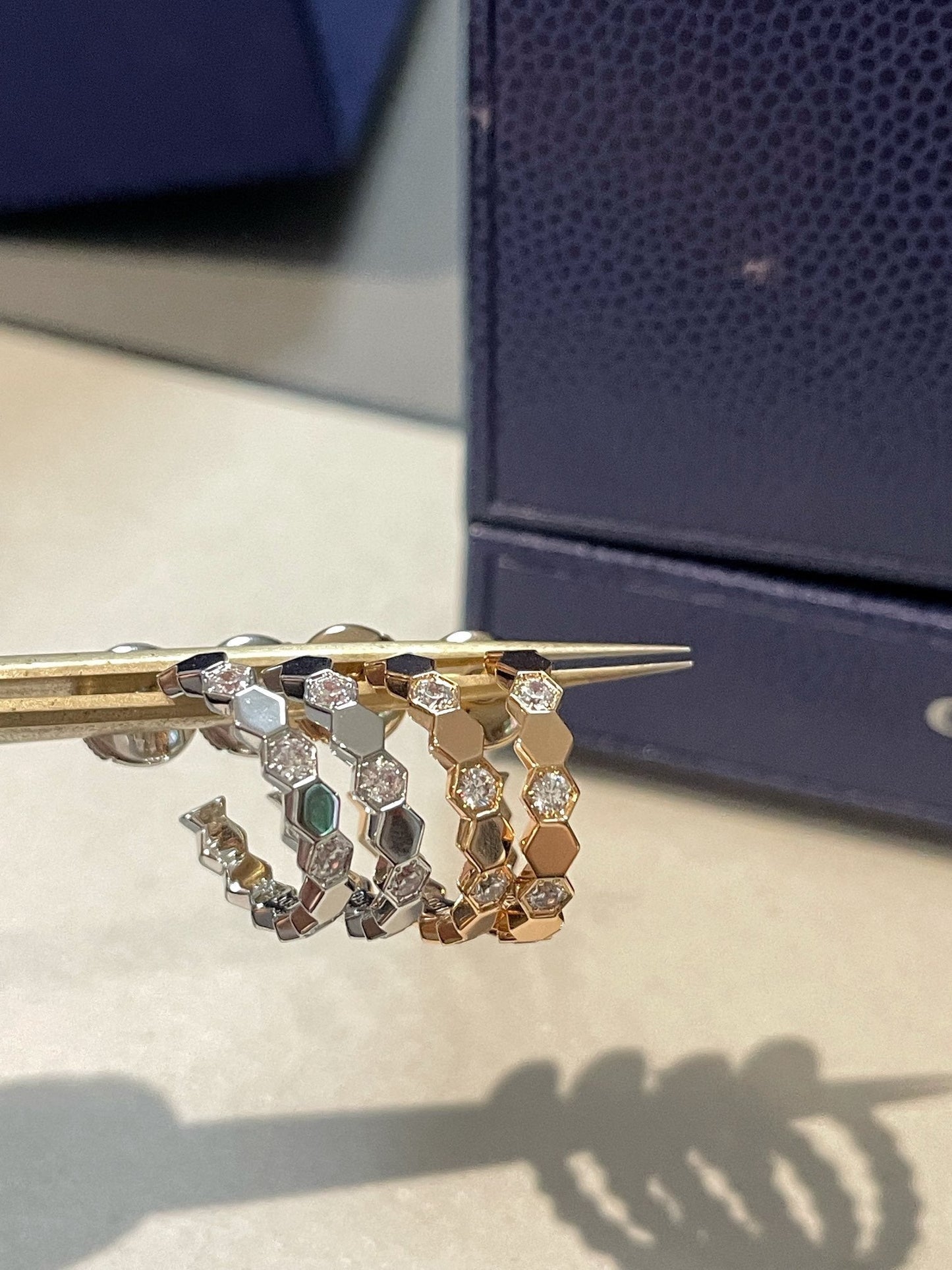 [✨ROSE💎]Hollow Design Four-Leaf Clover Flower Shape Ring