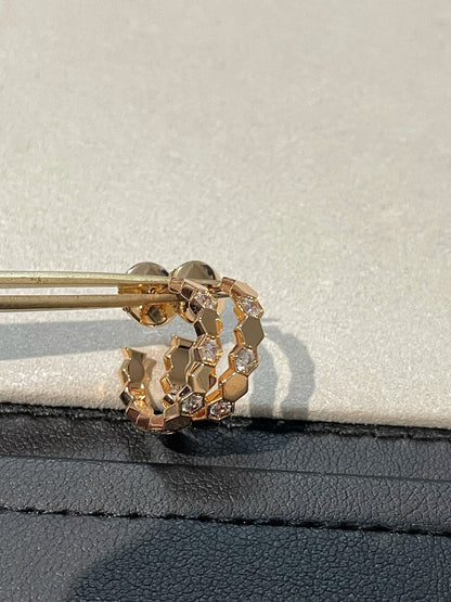 [✨ROSE💎]Hollow Design Four-Leaf Clover Flower Shape Ring