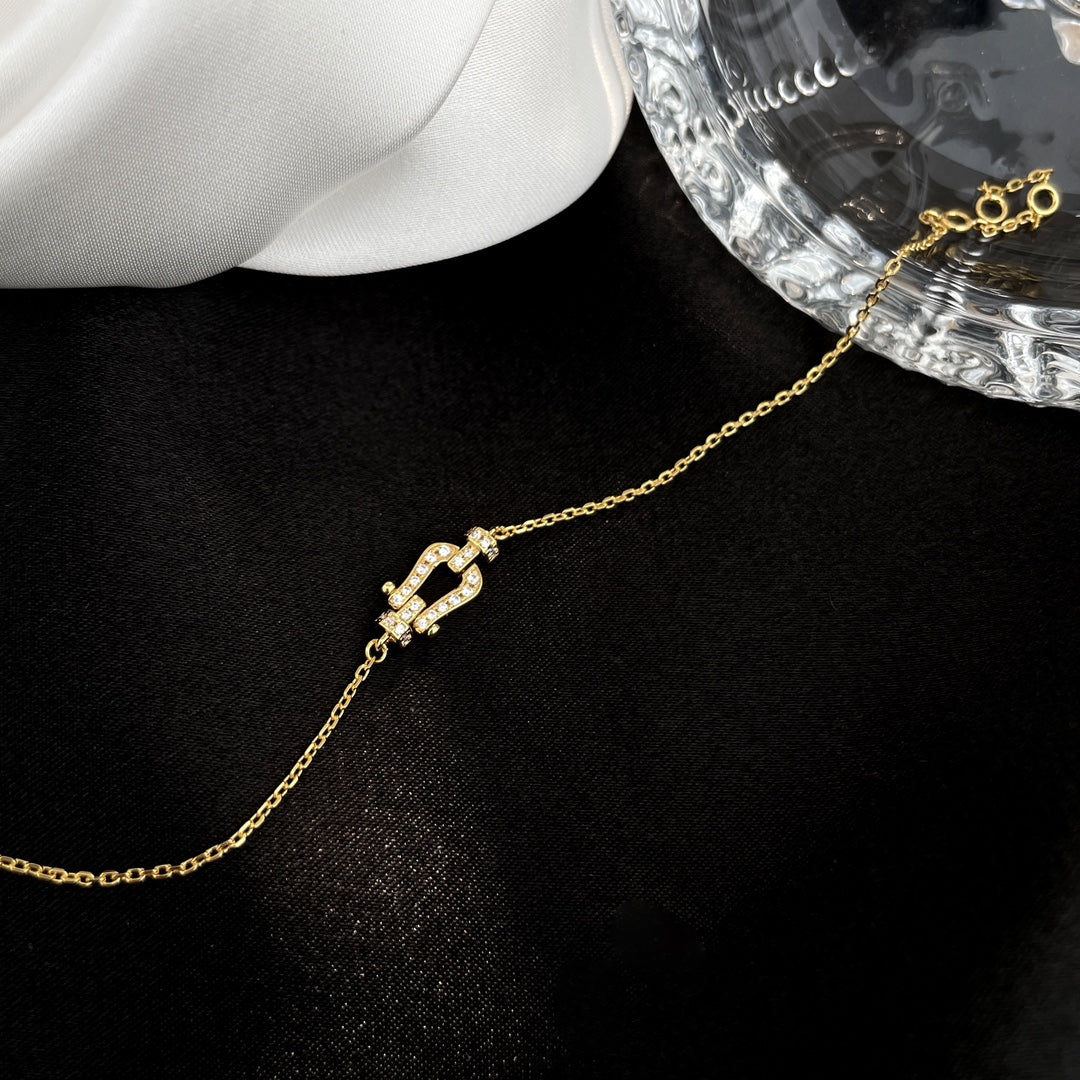 [✨ROSE💎]FORCE 10 SMALL CHAIN BRACELET