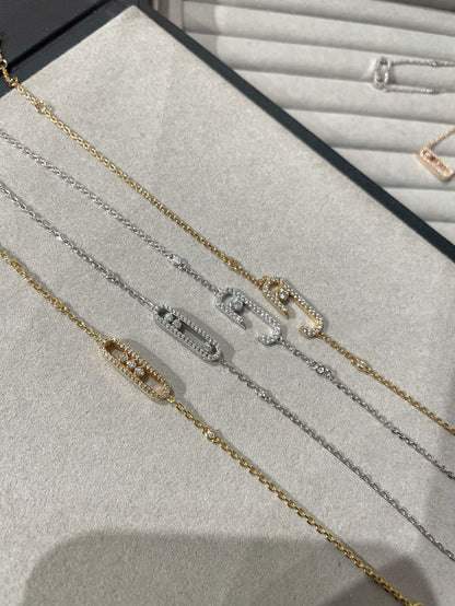 [✨ROSE💎]BABY MOVE DIAMOND BRACELET