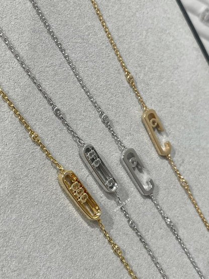 [✨ROSE💎]BABY MOVE DIAMOND BRACELET