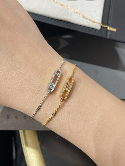 [✨ROSE💎]BABY MOVE DIAMOND BRACELET