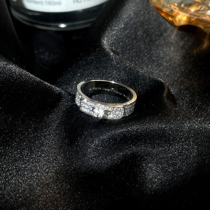 [✨ROSE💎]KELLY SILVER DIAMOND RING