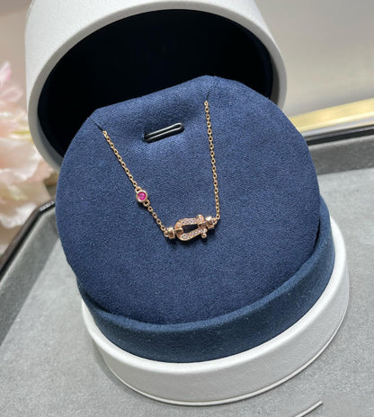 [✨ROSE💎]FORCE 10 DIAMOND CHAIN LINK PINK GOLD BRACELET
