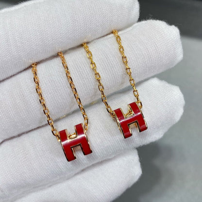 [✨ROSE💎]MINI POP H NECKLACE