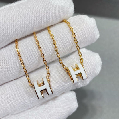 [✨ROSE💎]MINI POP H NECKLACE