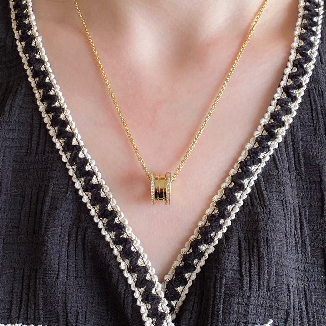 [✨ROSE💎]ZERO 1 DIAMOND NECKLACE