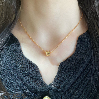 [✨ROSE💎]ZERO 1 MINI NECKLACE