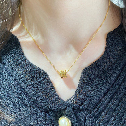 [✨ROSE💎]ZERO 1 MINI NECKLACE