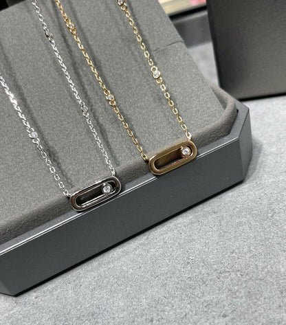 [✨ROSE💎]MOVE UNO DIAMOND NECKLACE