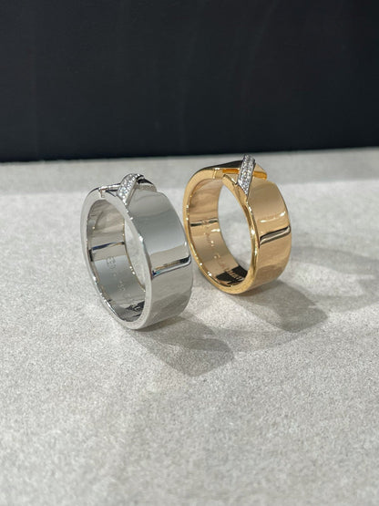 [✨ROSE💎]LIENS EVIDENCE DIAOMOND RING