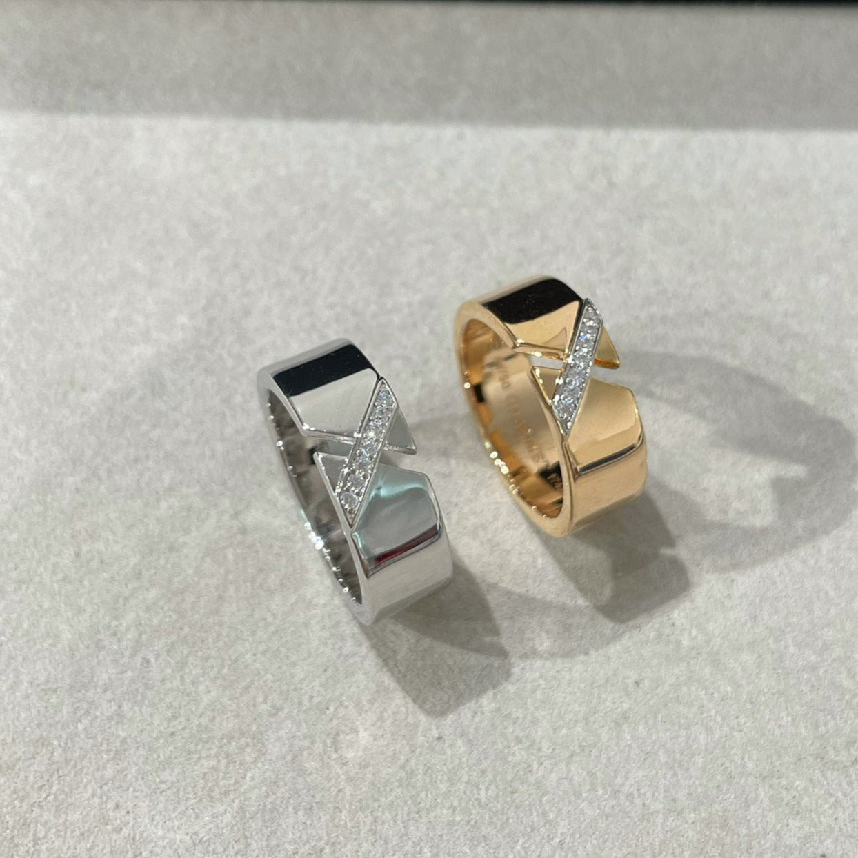 [✨ROSE💎]LIENS EVIDENCE DIAOMOND RING