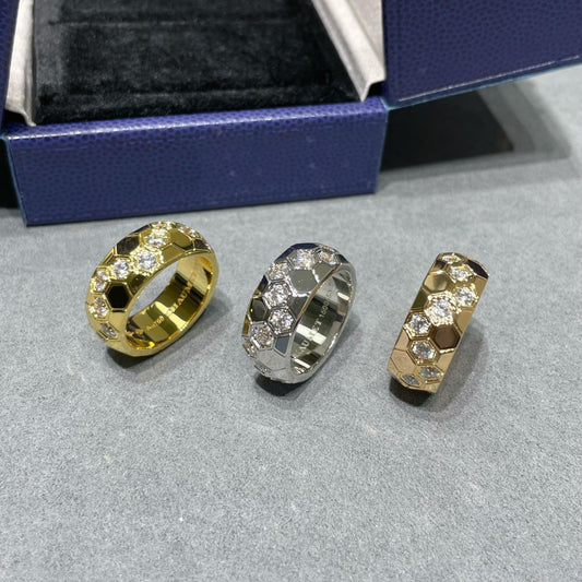 [✨ROSE💎]BEE LOVE DIAMOND LARGE RING