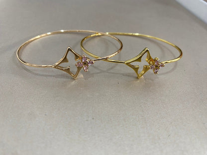 [✨ROSE💎]Pink Diamond Bracelet