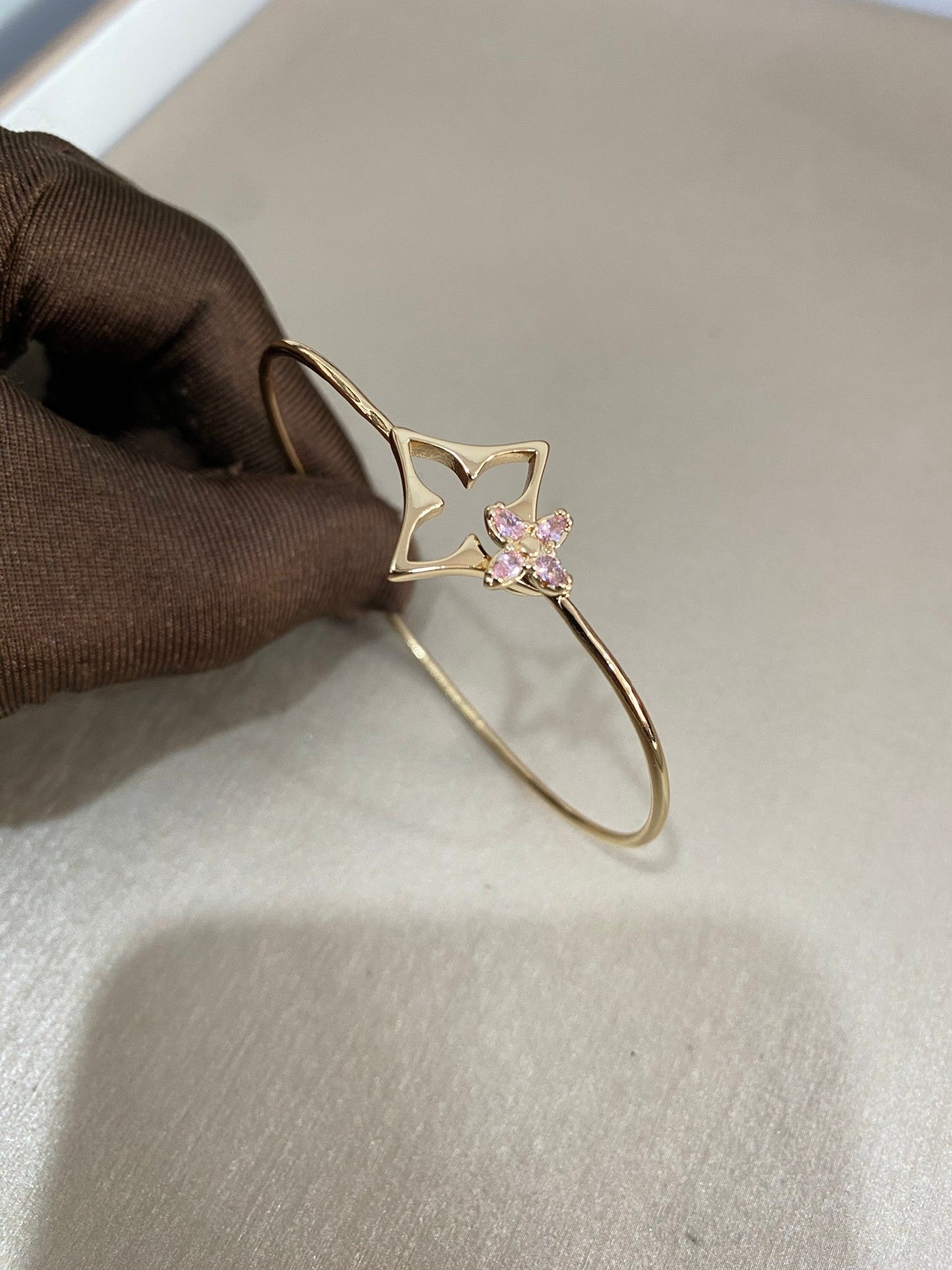 [✨ROSE💎]Pink Diamond Bracelet