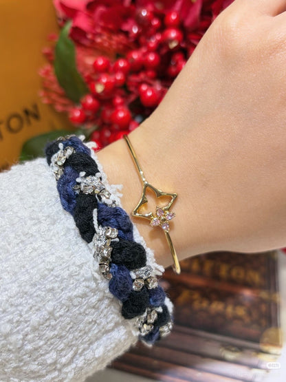 [✨ROSE💎]Pink Diamond Bracelet