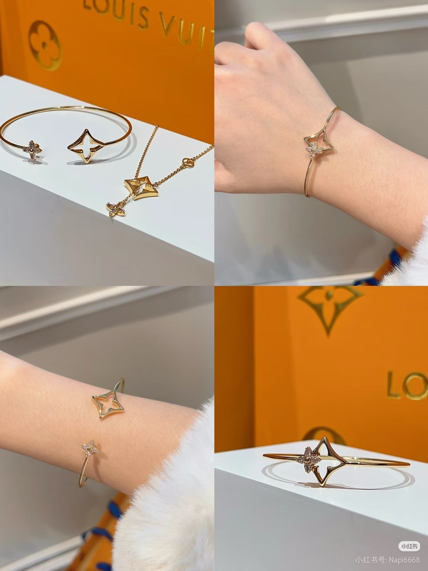 [✨ROSE💎]Pink Diamond Bracelet