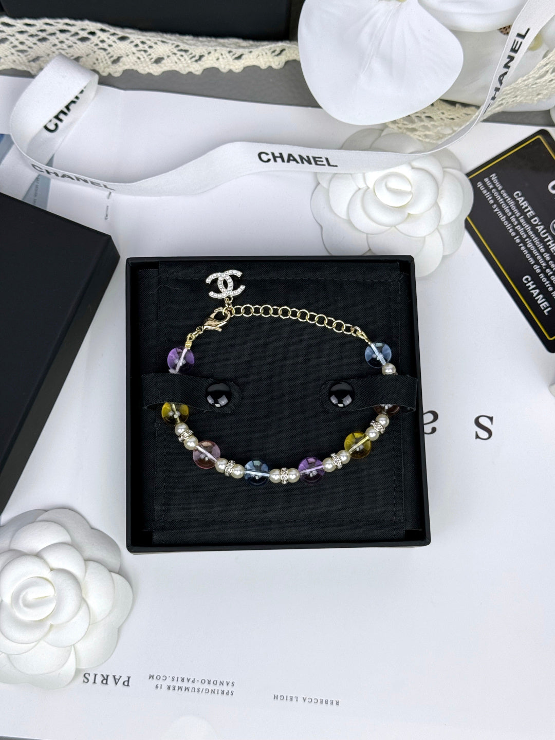 [✨ROSE💎]Colorful Transparent Resin Bracelet