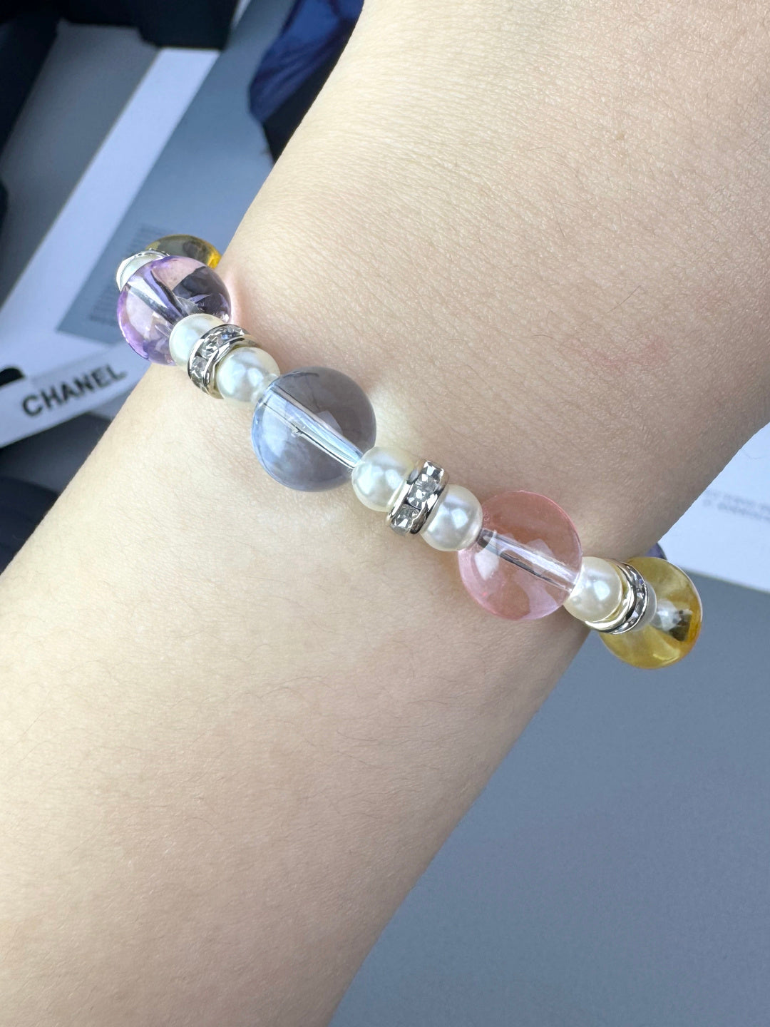 [✨ROSE💎]Colorful Transparent Resin Bracelet